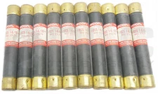 LOT OF 10 NEW ECON ECS 1-6/10 ALL PURPOSE FUSE CLASS K5 600V 1 6/10A ECS 1 6/10