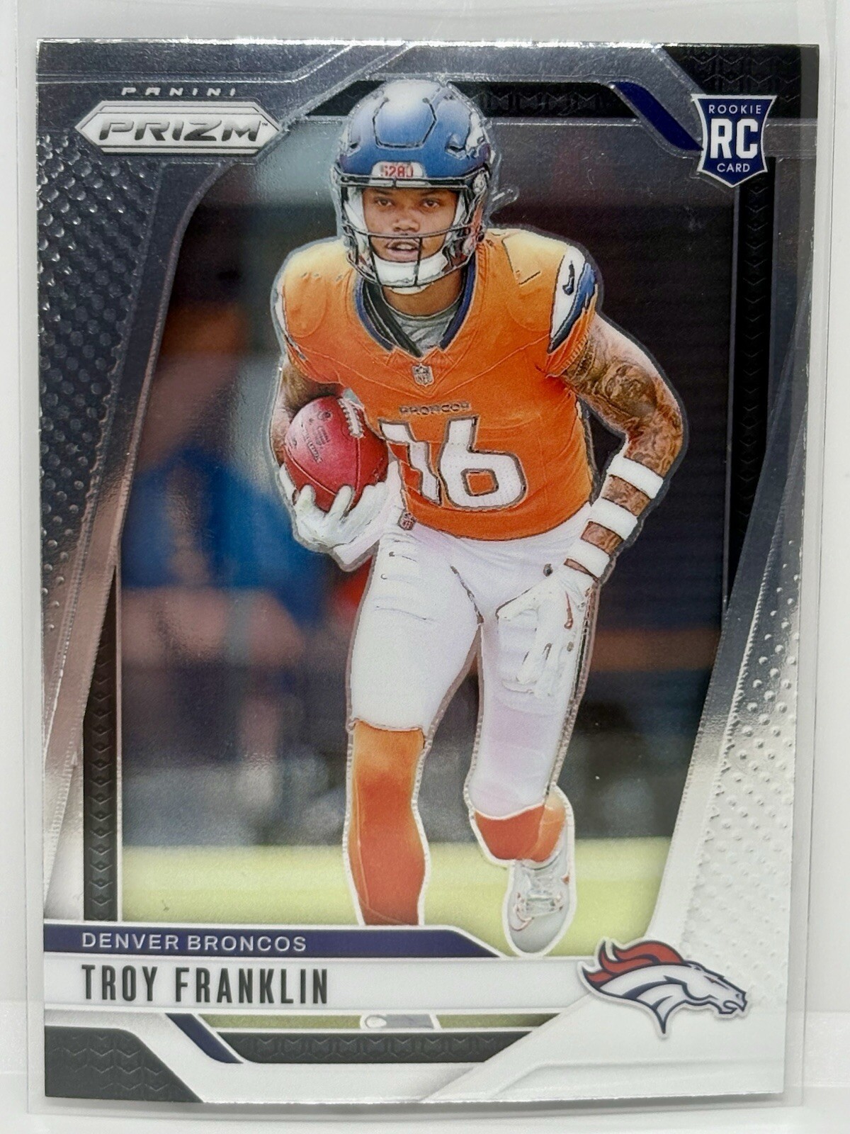 2024 Panini Prizm TROY FRANKLIN #393 RC Rookie - Denver Broncos