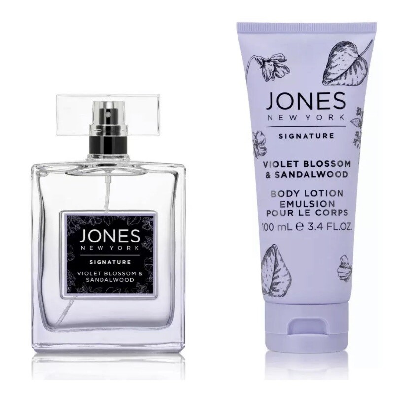 Jones New York Signature Violet Blossoms & Sandalwood Eau de