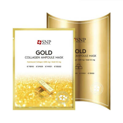 SNP Gold Collagen Ampoule Mask Pack ...
