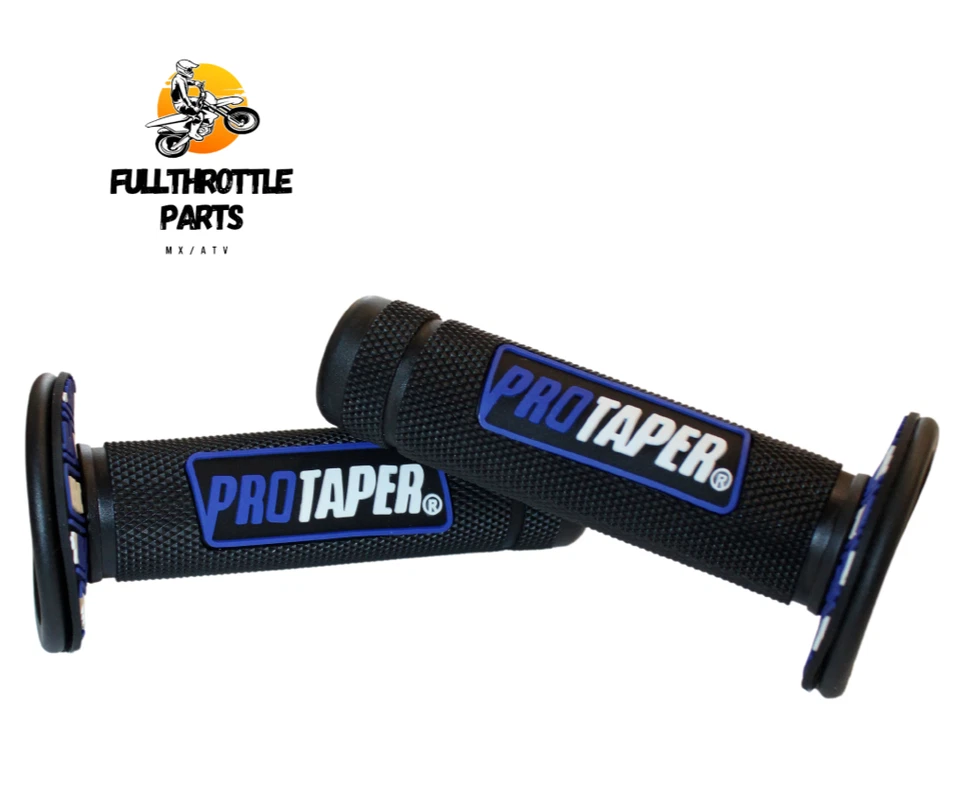 Pro Taper Blue Dirt Bike Hand Grips 7/8" (22mm) - YZ CRF KX KTM RMZ - Image 2 of 4