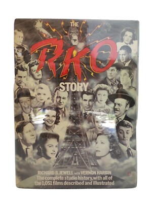 VTG The RKO Story The Complete Studio History Hard Cover 1982 1st Edition