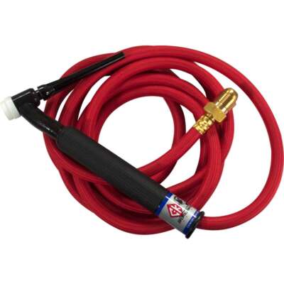 CK26 Air Cooled TIG Torch Kit Flex 200A 12.5' 1-Pc Super-Flex CK26-12-RSF FX