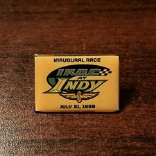 1998 NASCAR IROC At Indy Indianapolis Motor Speedway Inaugural Race Lapel Pin
