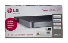 LG LAP240 SoundPlate 4.1 canali 100w altoparlante base home theater NUOVO SCATOLA APERTA
