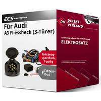 für Audi A3 Fliessheck (3-TüRer) Typ 8P Elektrosatz 7Polig Spezifisch Esatz