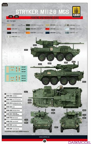 3R MODEL TRANSFORM TK7009 1/72 scale Stryker M1128 MGS Mobile Gun System Upgrade - Picture 8 of 10