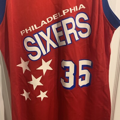 Vintage Clarence Weatherspoon Philadelphia 76ers 90's Champion