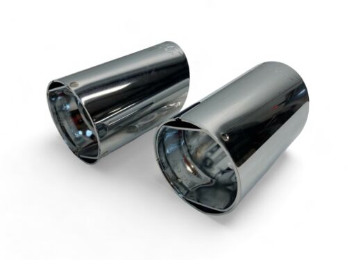 Mini Cooper JCW Tuning Kit Exhaust Tips New OEM 18107556986 05-08 R52 R53 - Picture 2 of 9