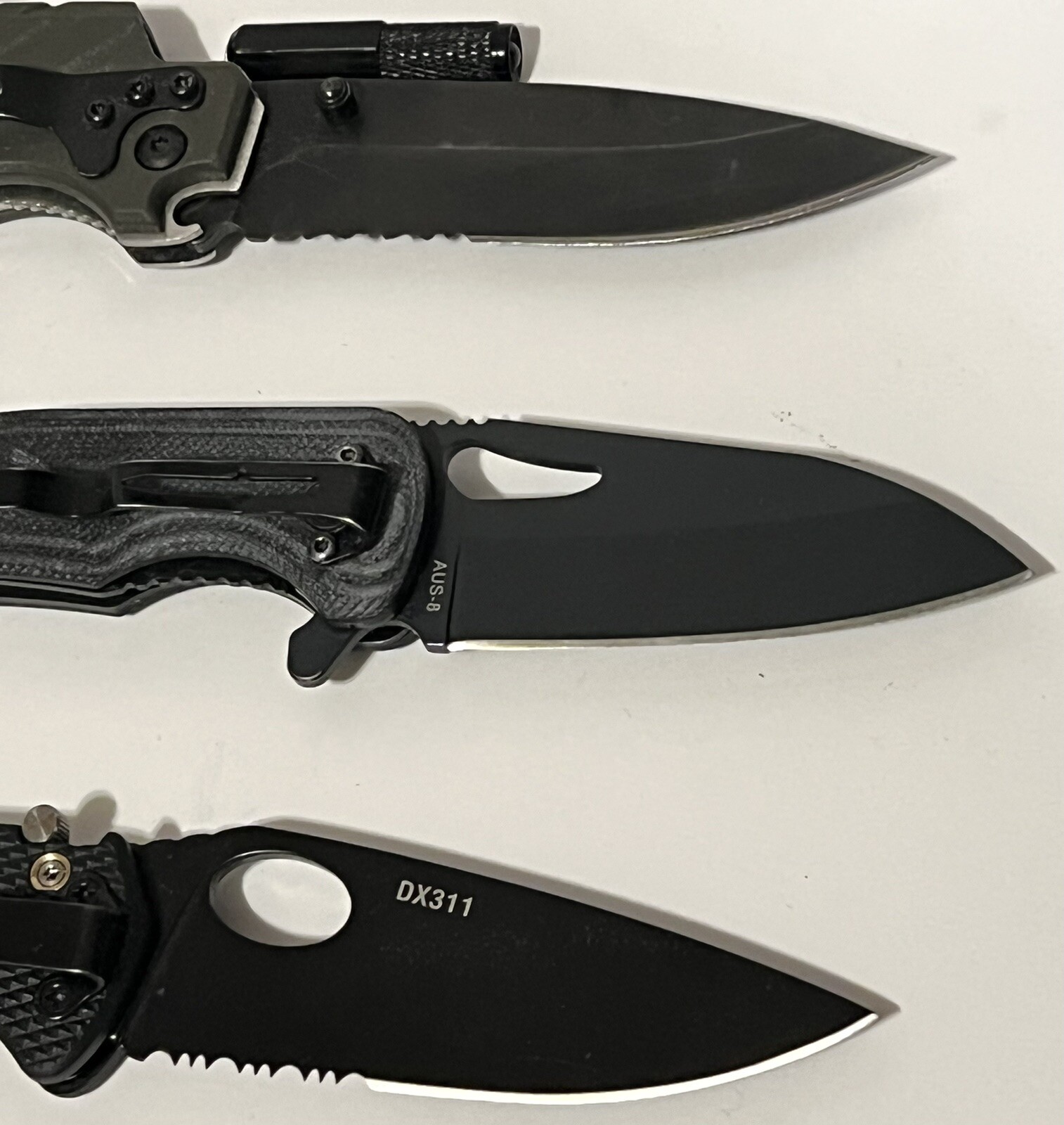 Camillus Pocket Knife Plus Coast MTech Master Wilcor Various Brands 6 Pc Lot