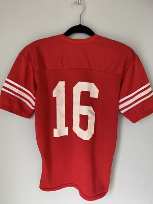 Vintage Rawlings NFL San Francisco 49ers Jersey #16, Size M (38-40