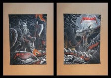 You Get Both Posters - METALLICA Minneapolis 2024 8/16 8/18 Matching #26 OfferUp