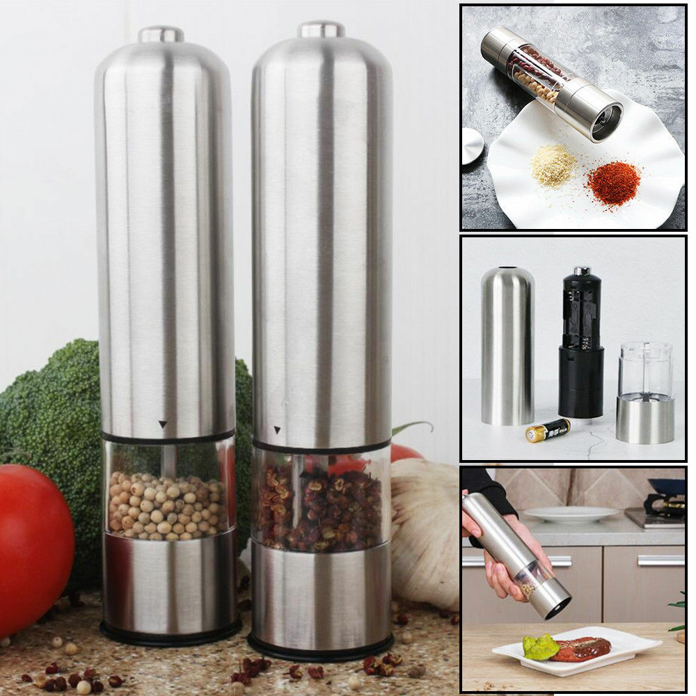bruno auto spice mill with led light