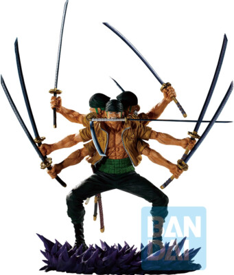 *NEW* One Piece: Roronoa Zoro (Genealogy of Swordsman's Soul) Ichibansho Figure
