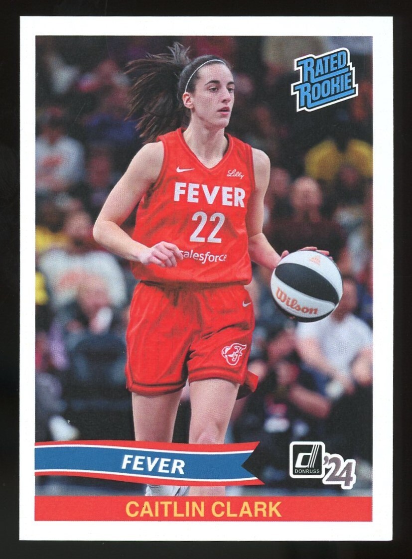 2024 Panini Instant WNBA Rated Rookie Retro Caitlin Clark RC #RRR-1 /8329 Qty!