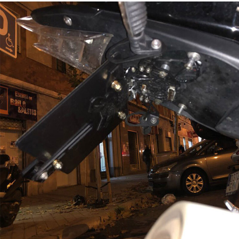 Foldable License Plate Holder For Suzuki NINJA H2 ZX6R ZX10R ZX14R