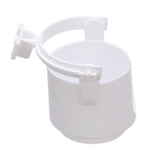 Attwood 11631-4 Molded Plastic Gimballed Drink Holder, Slot for Coffee Mug...