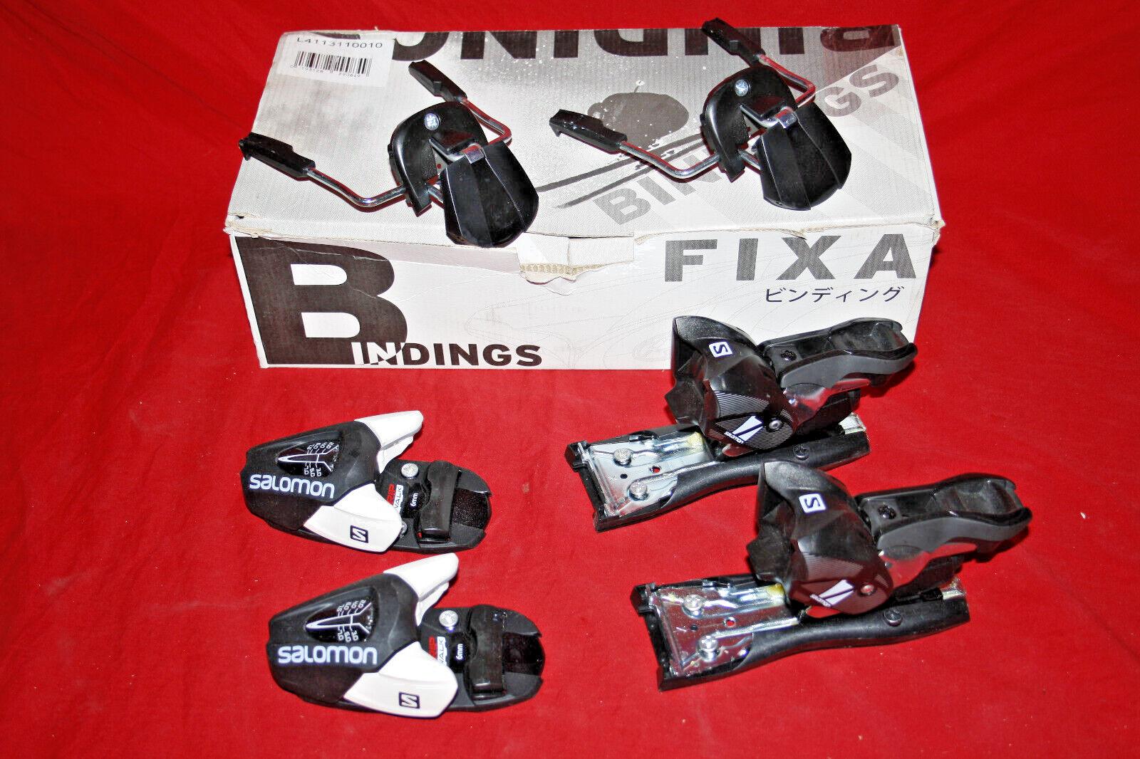 ? Nuovo! Salomon L7 GW Grip Walk KIDS Junior attacchi sci alpino 80 mm freno nuovo con scatola ❆