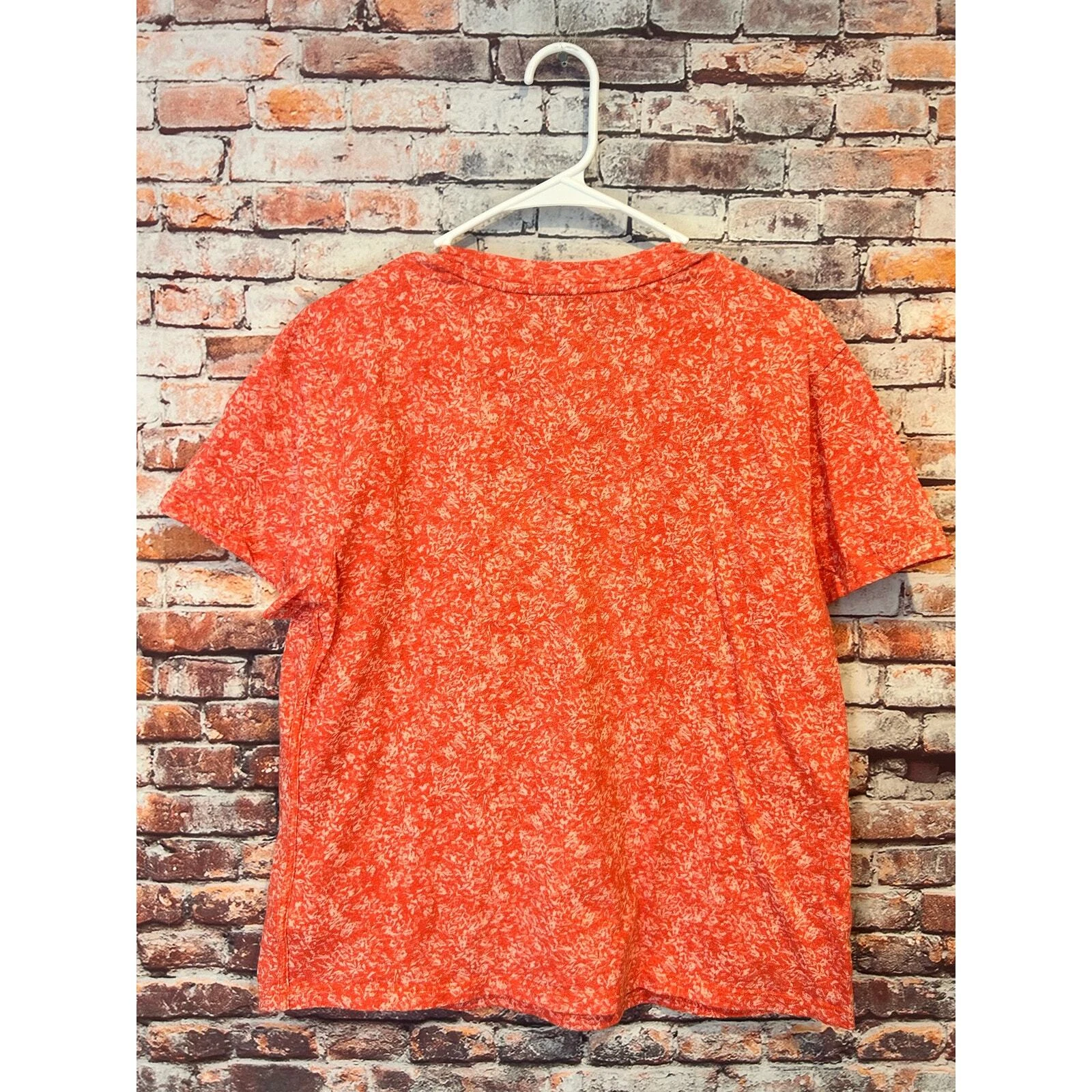 athleta organic daily relaxed short sleeve top shirt