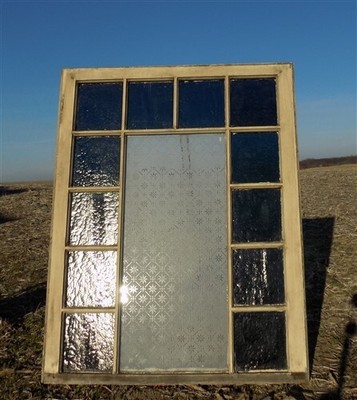1900-1940 - Antique Church Stained Glass Window Architectural