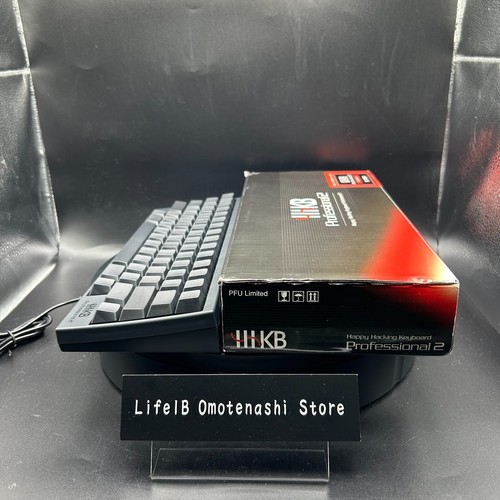 PFU HHKB Professional 2 PD-KB400B Blank Topre Keyboard Wired Black No Print - Afbeelding 21 van 24