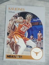 2021 Panini Chronicles Draft Picks #62 Kai Jones RC Tribute Texas Hornets