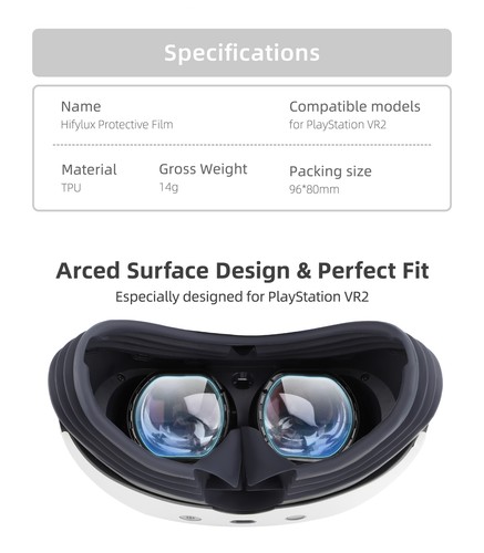 for PSVR2 lens protector for VR2 HD anti-scratch TPU soft film - Afbeelding 4 van 7