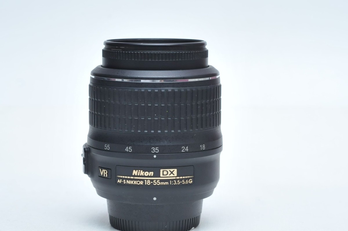 Nikon AF-S DX NIKKOR 18-55mm f/3.5-5.6G VR Lens 20429435 *EX* | eBay