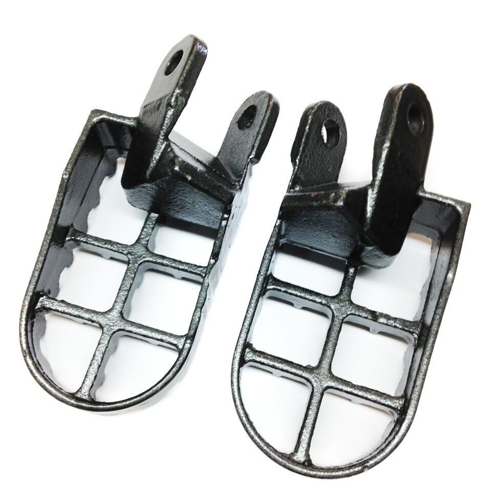 GRAY Motocross MX Foot Pegs For 19972007 Kawasaki KLX300R 19931995