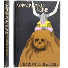 Charlotte MacLeod MYSTERY WRACK and RUNE Hardcover DJ Professor Peter Shandy