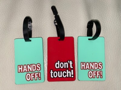LUGGAGE TAGS NOVELY KIKKI K TYPO Smiggle travel travelling suitcase case bag   