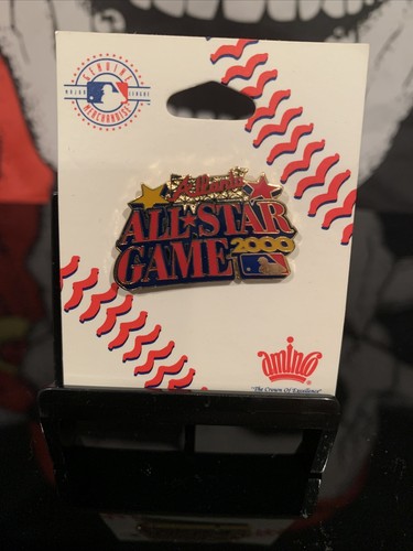 2000 Major League Baseball MLB ALL STAR GAME - Jeter Atlanta Braves Aminco Pin - Picture 2 of 3