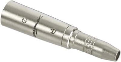 Amazon Basics 1/4 Inch Balanced Female to XLR Male Adapter