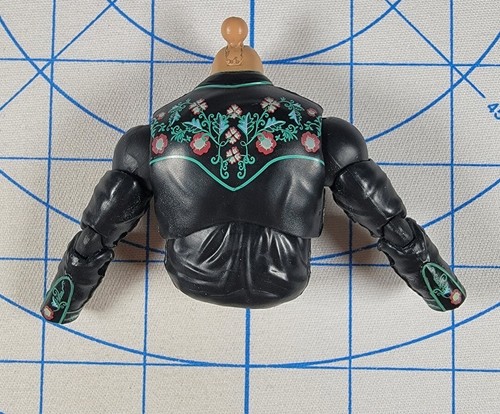 Forraje corporal torso vaquero masculino AEW inigualable escala 7" 1/10 ahorcado Adam página #33 - Imagen 6 de 6