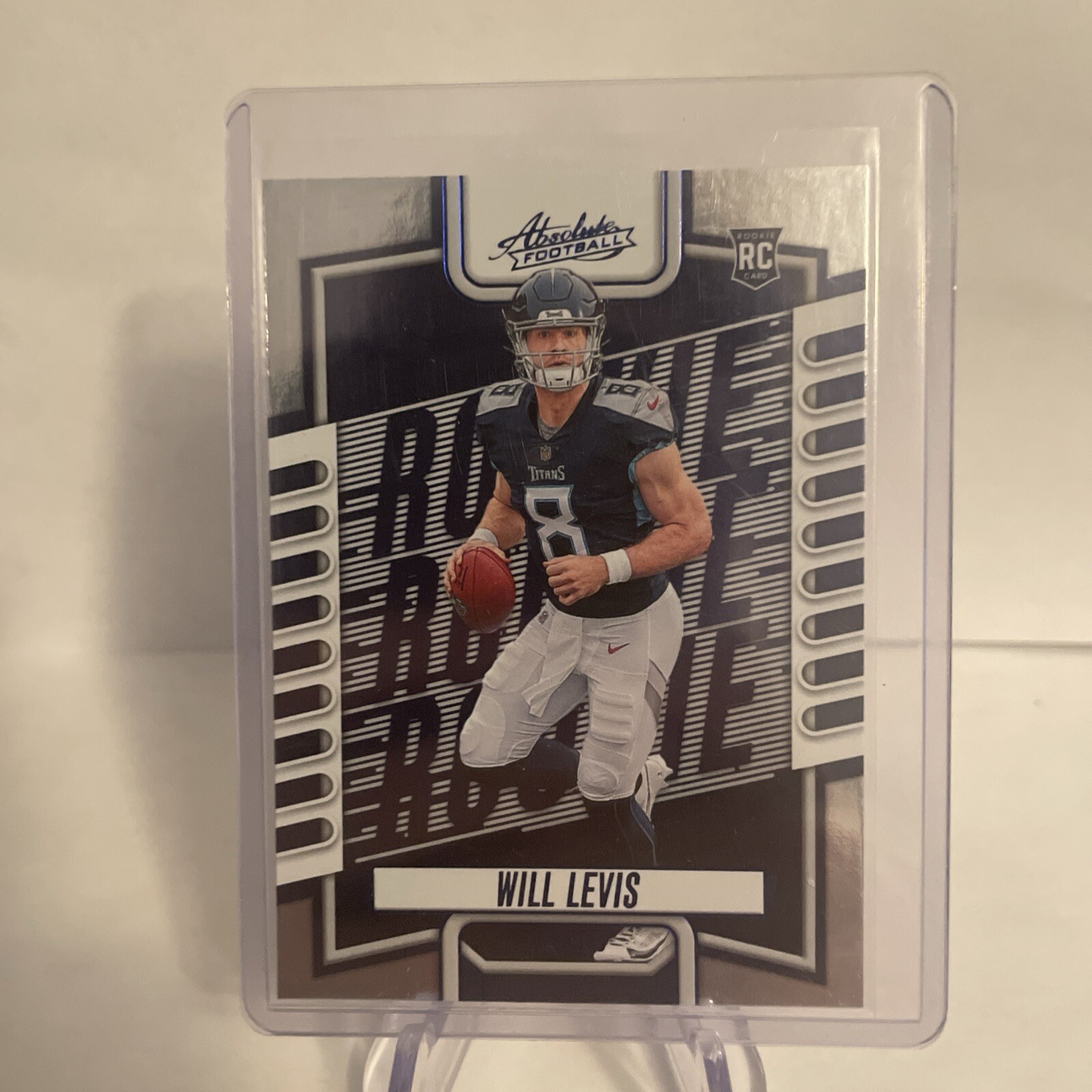 Will Levis 2023 Panini Absolute RC #114 Blue Foil Tennessee Titans ROOKIE