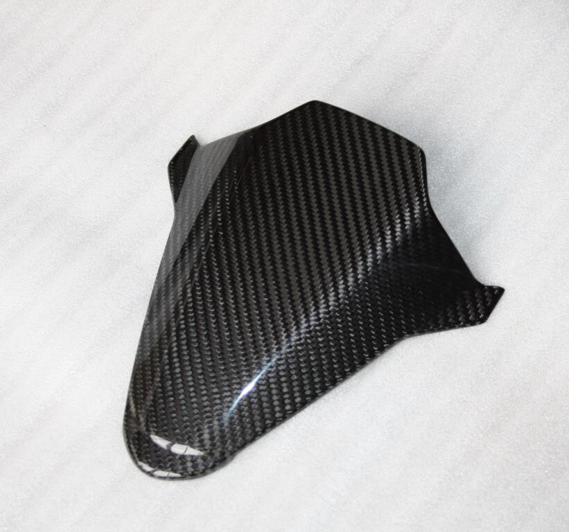 Cache compteur sous bulle BMW S1000RR contre les reflets carbone brillant