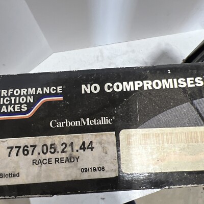 Performance Friction Brake Pads PFC 7767.05.21.44 Racing NASCAR Dirt Asphalt