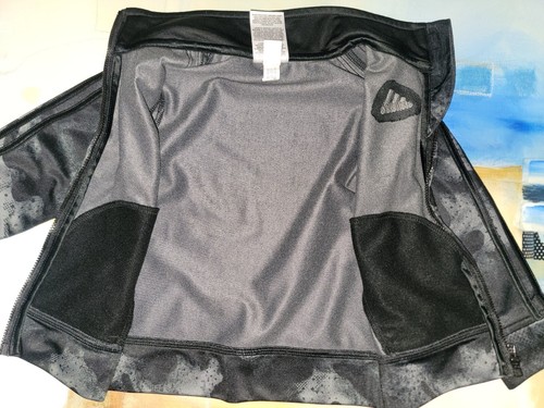 Adidas Boys Camo Jacket 24M Black/Gray A Must Have Buy It Before Gone SHIPS FAST - Picture 8 of 10