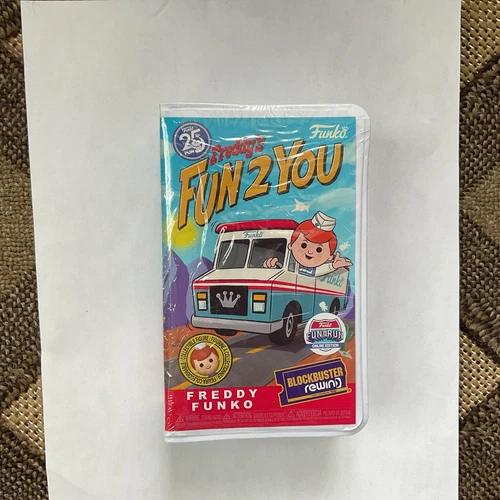 Funko Fun On The Run Blockbuster Rewind Freddy Funko - NEW SEALED
