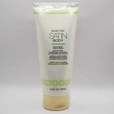 Mary Kay Satin Body White Tea  Citrus Indulgent Shea Wash 6.5 oz