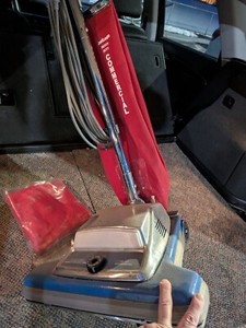 Powr-Flite 16” Commercial Shake-Out? Bag Upright Vacuum PF757 Wide Track