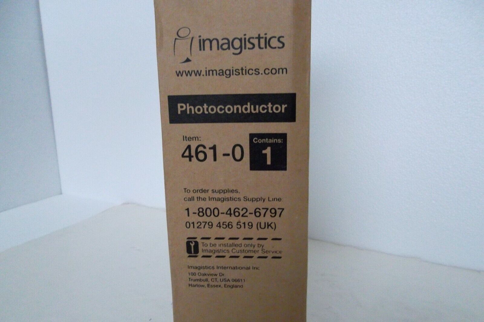 OCE Imagistics 461-0 Photoconductor Drum Black for DL550 DL460 im4720 4610 NEW