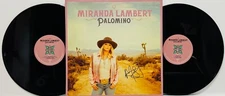 MIRANDA LAMBERT Signed Autograph LP Cover "Palomino" JSA COA Double Vinyl