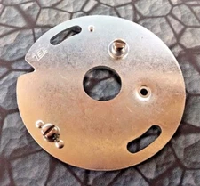 new Bare Points Plate - Harley Davidson breaker advance condenser ZEL 32577-70