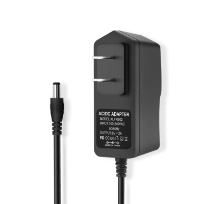 DC 6V 2A Power Supply Adapter Cord 100-240V AC to 6 Volt 2 Amp DC Power Adapt...