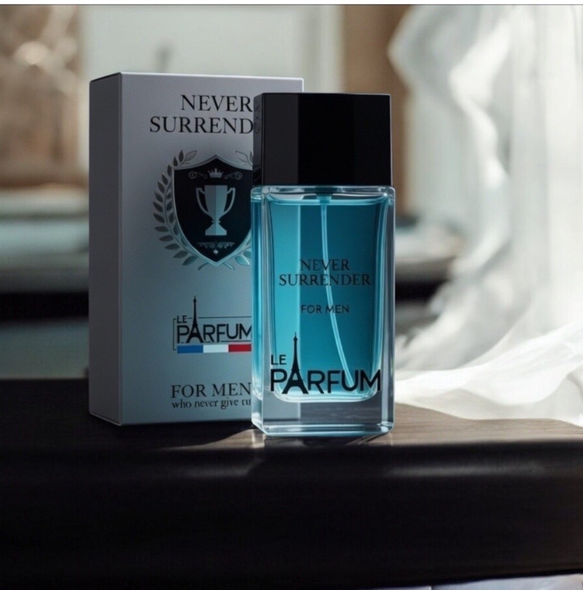Parfum Never Surrender Eau de Grasse 75 Homme avec deux boites