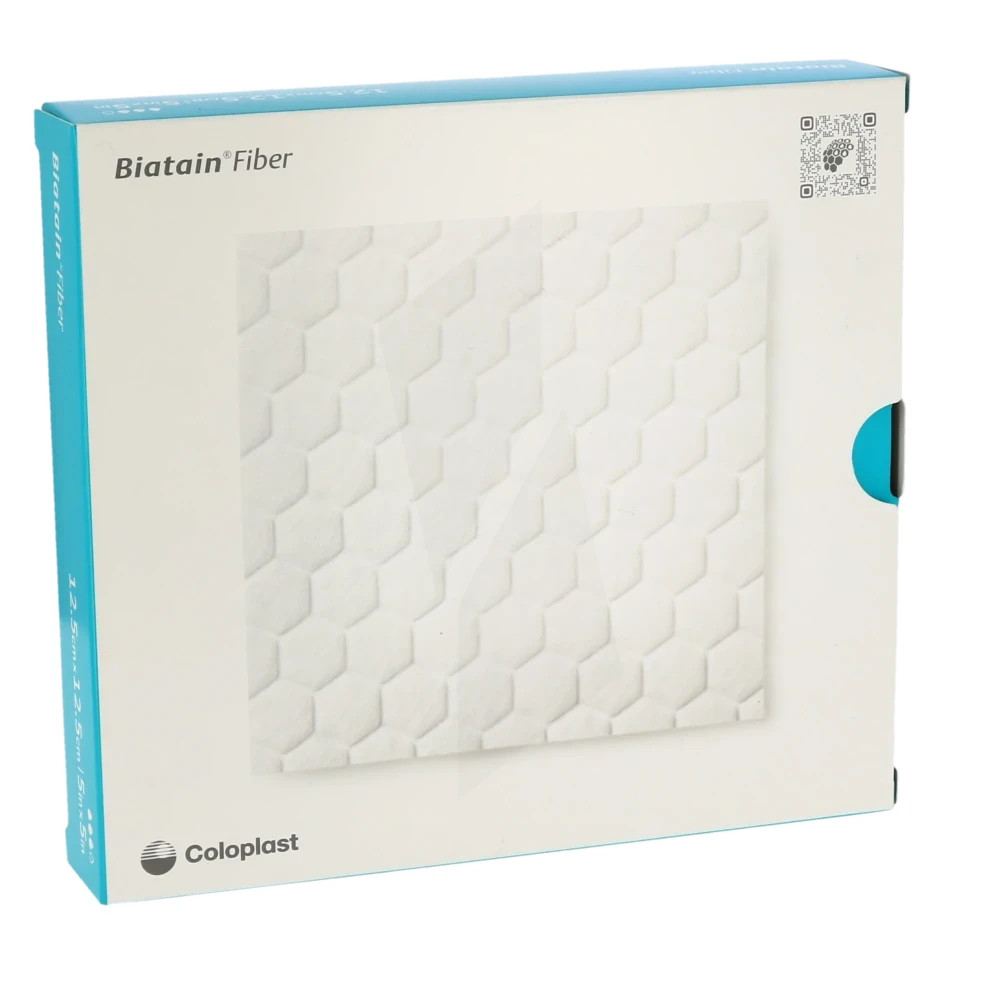 Pansement Biatain Fiber à haute absorption de 12,5cm pour soin des plaies et escarres