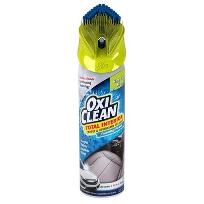OxiClean Carpet and Upholstery Cleaner Foam New Car Scent 19 oz (Pack of 6).