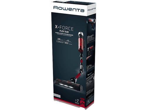 Aspirador escoba - Rowenta RH2079 X-Force Flex 9.60 Animal Care, 100 AW, 0.4 L, - Imagen 10 de 11