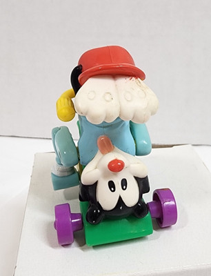 Vintage McDonald's Happy Meal 1993 Animaniacs Toys - Upside Down Wakko